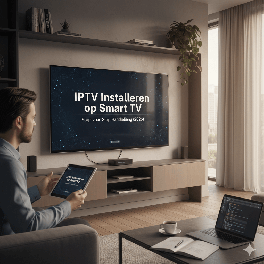 IPTV installeren op Smart TV handleiding - IPTVMax