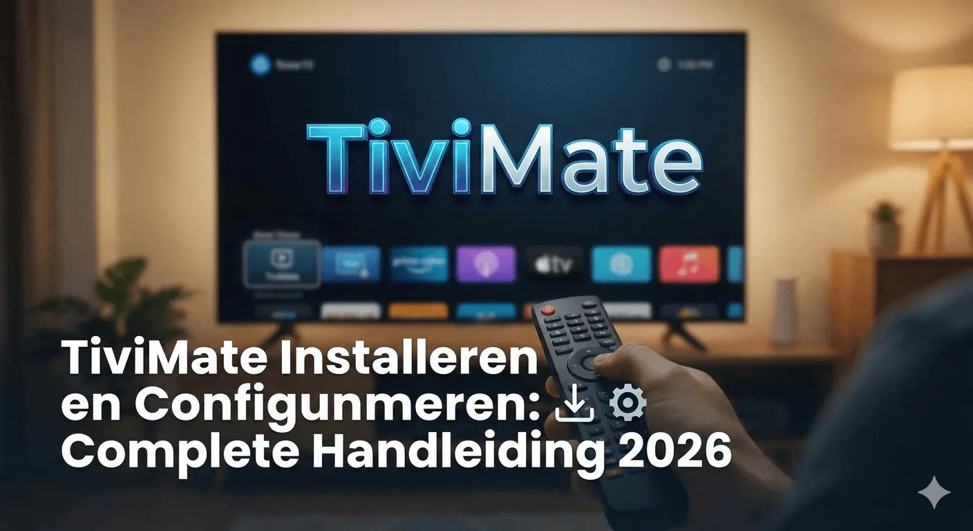 TiviMate IPTV app installeren en configureren - IPTVMax