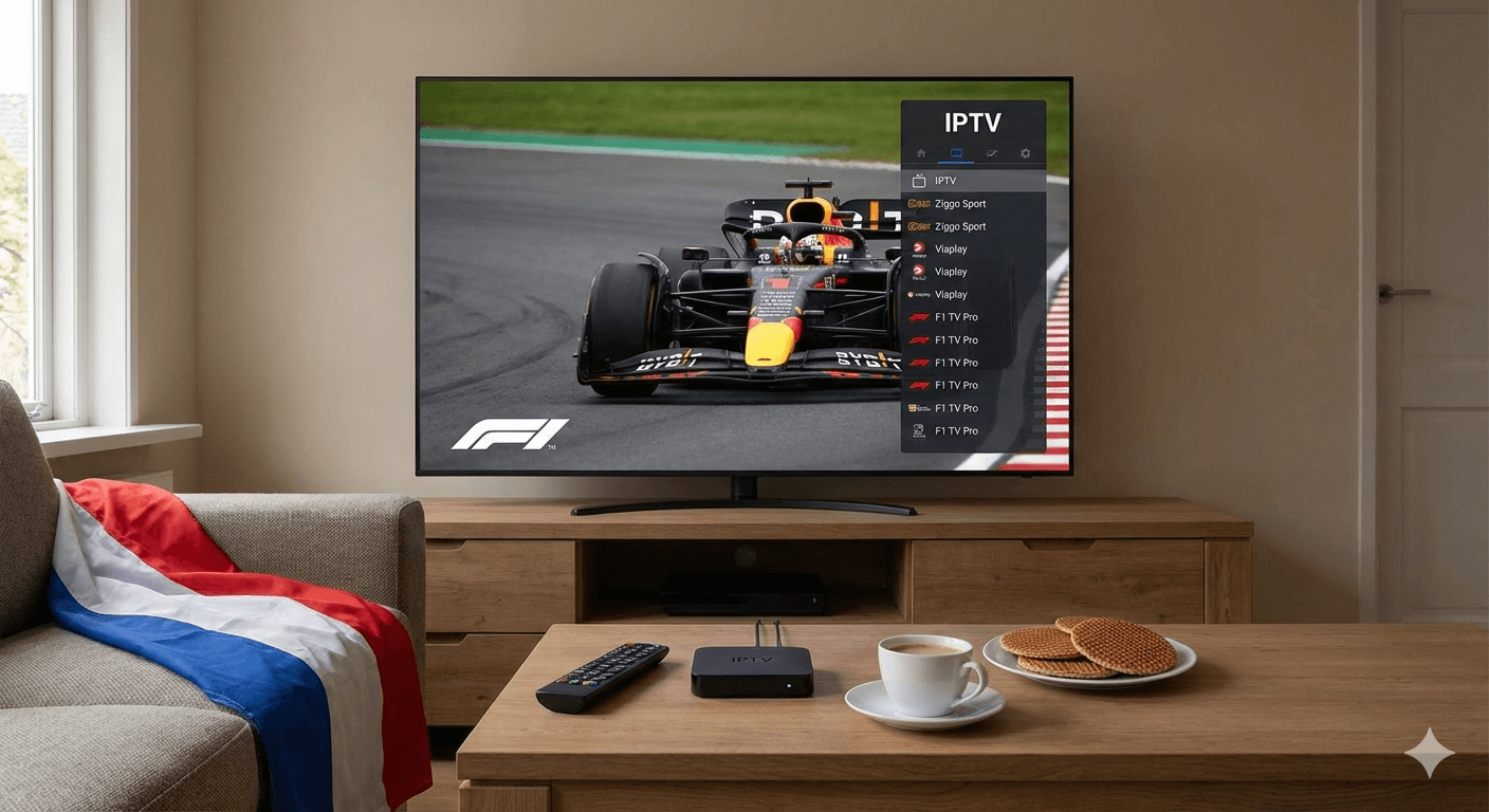 Formule 1 kijken via IPTV in Nederland - IPTVMax